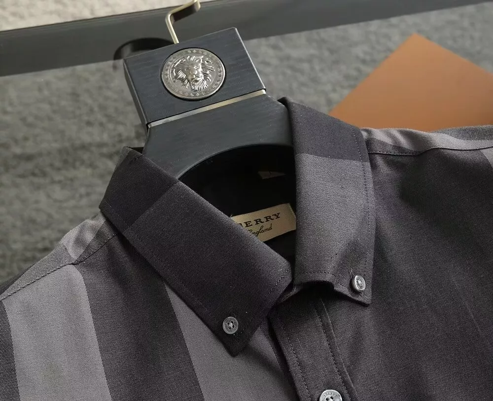 Flexible 4468 Burberry Shirts Short Sleeved For Men