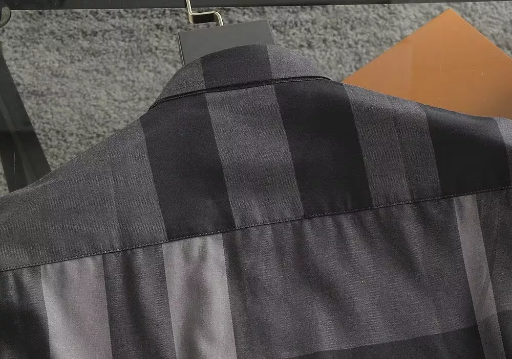 Flexible 4468 Burberry Shirts Short Sleeved For Men