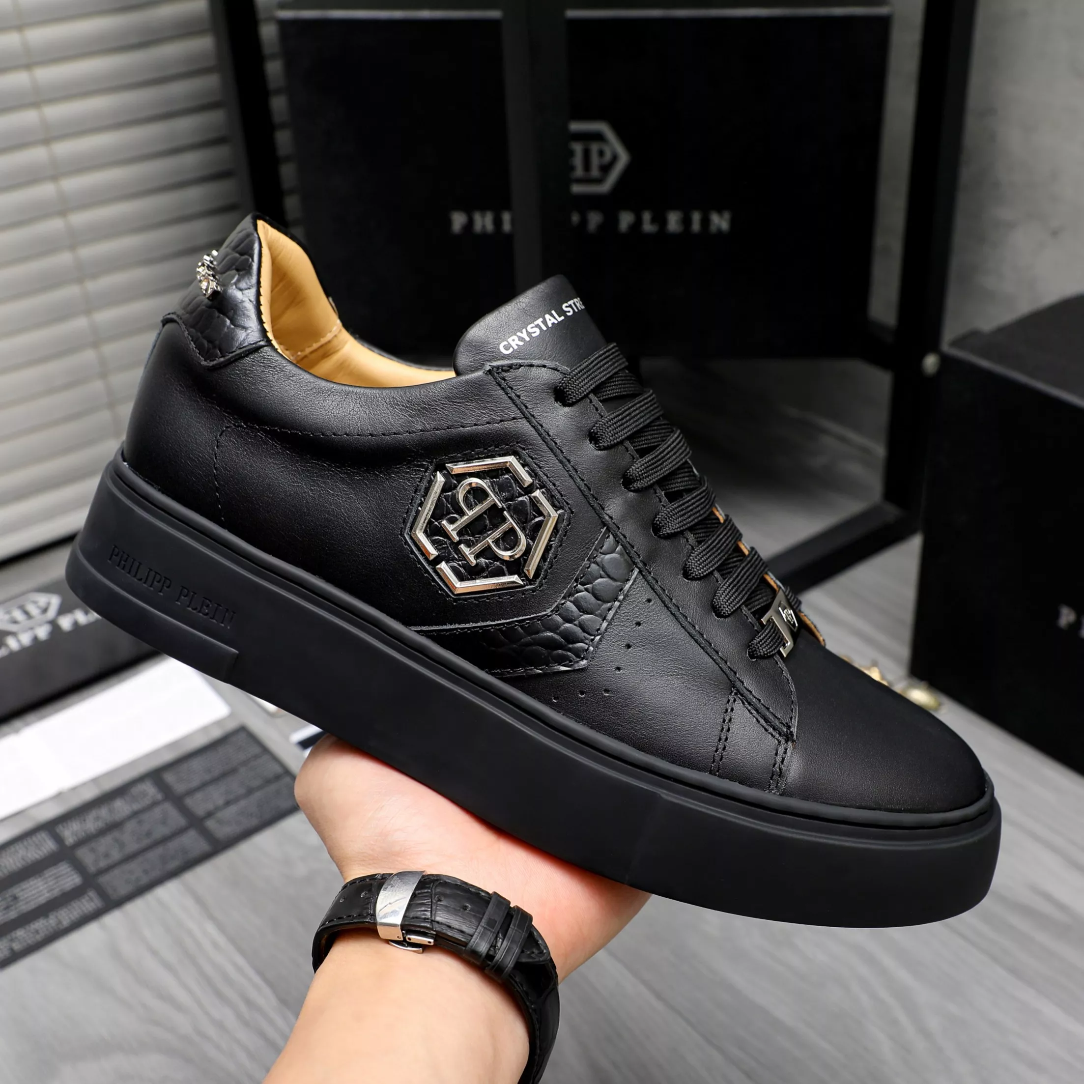 Flexible 4477 Philipp Plein PP Casual Shoes For Men