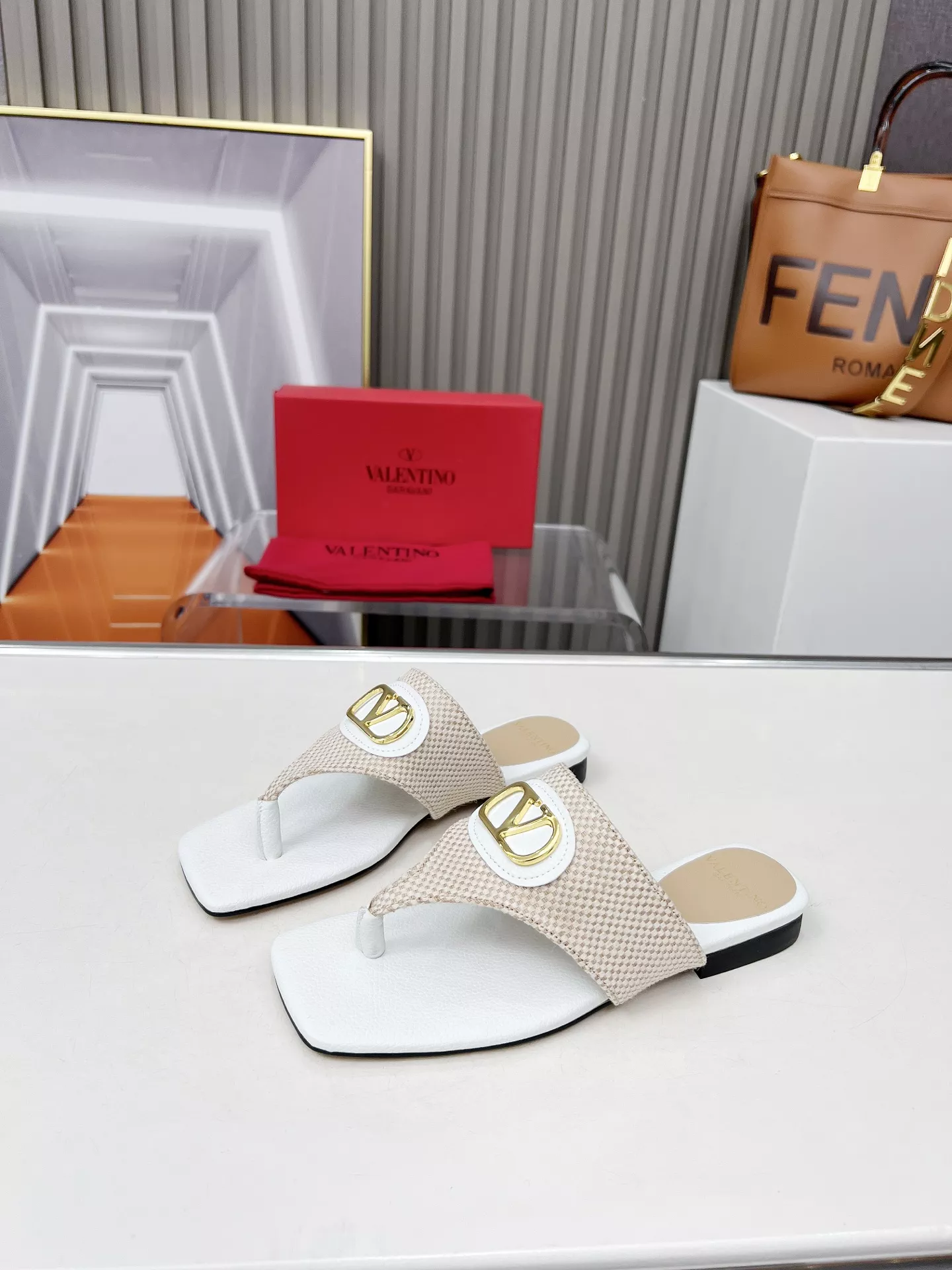 Flexible 4481 Valentino Slippers For Women