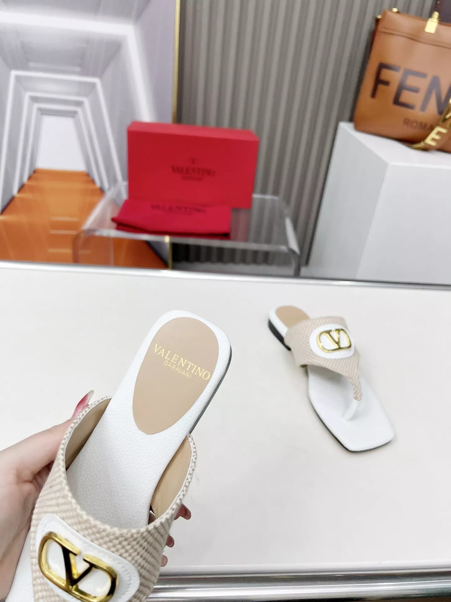 Flexible 4481 Valentino Slippers For Women