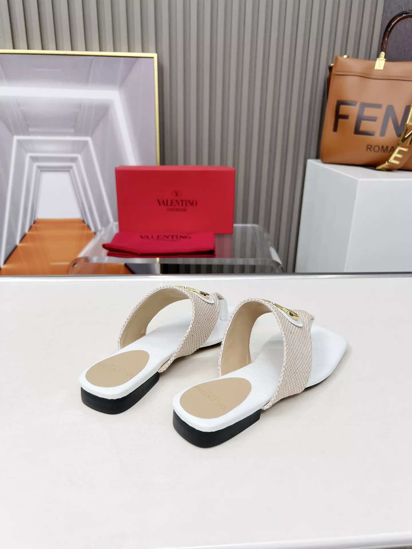 Flexible 4481 Valentino Slippers For Women