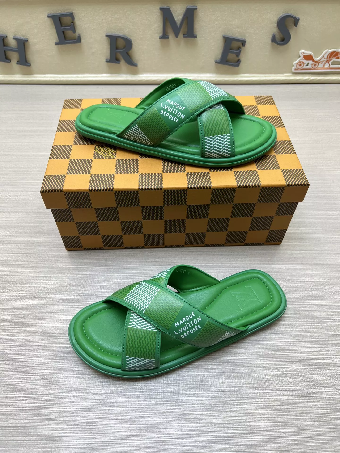 Flexible 4628 Louis Vuitton Slippers For Men