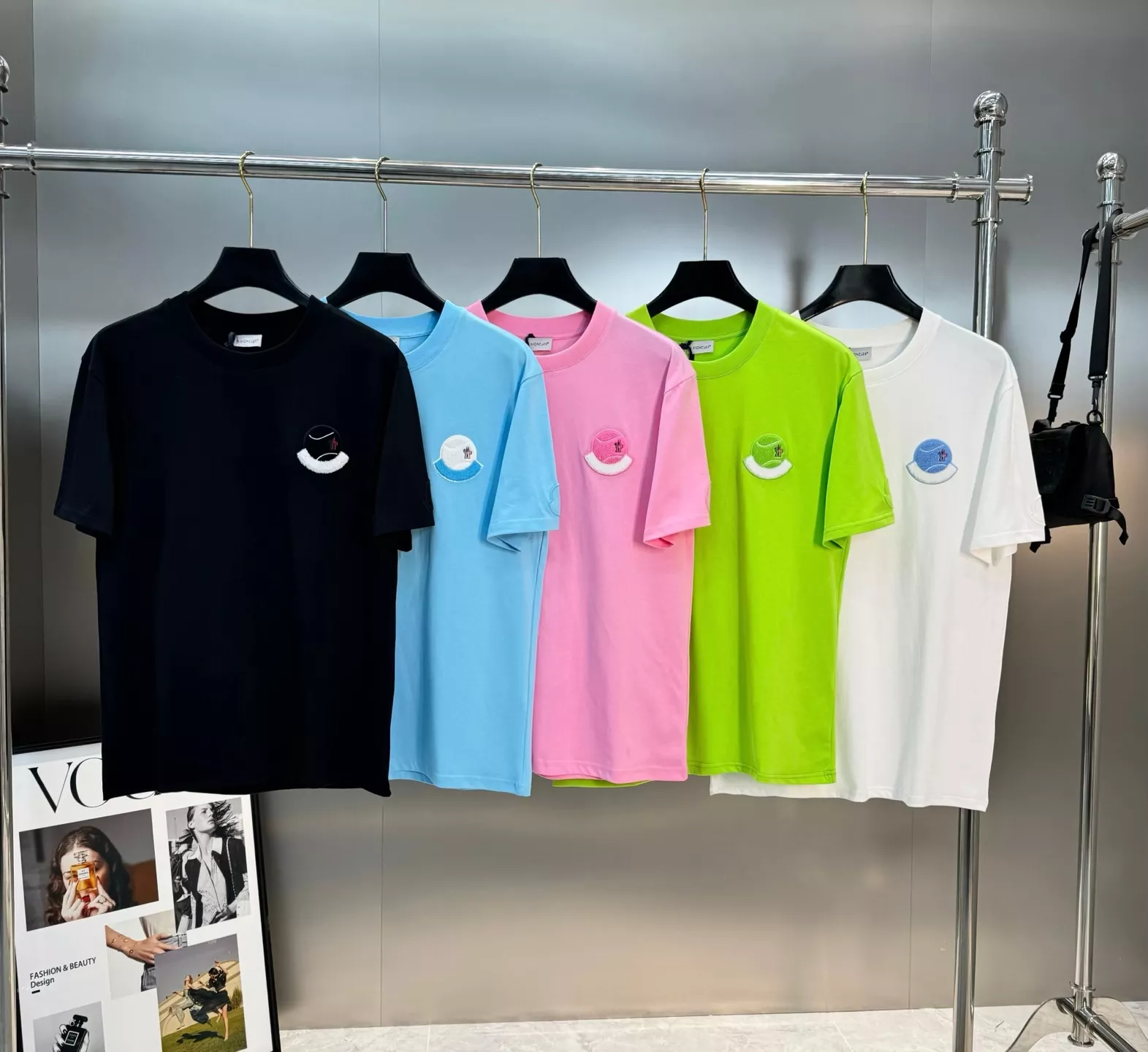 Flexible 4671 Moncler T-Shirts Short Sleeved For Men
