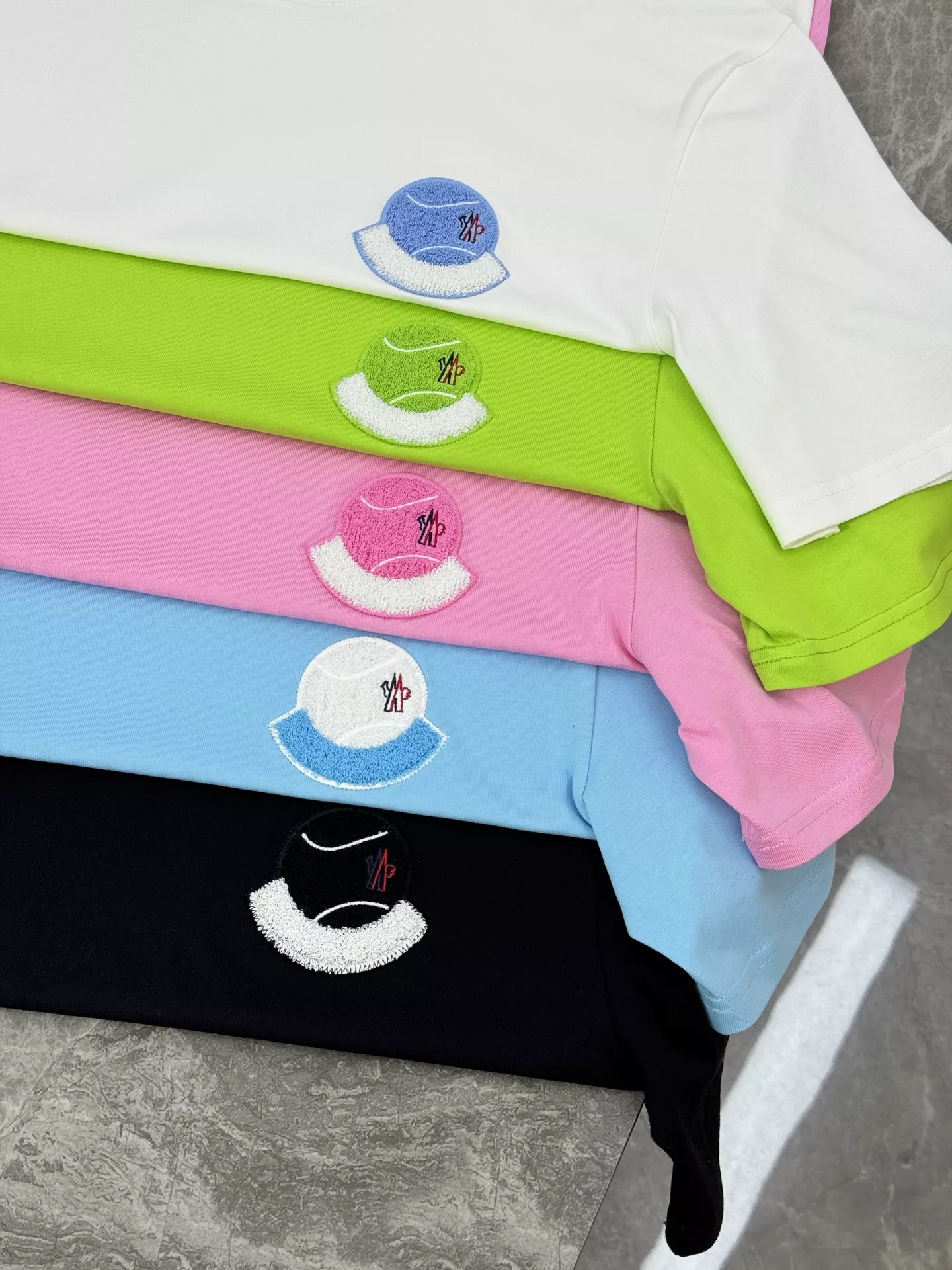 Flexible 4671 Moncler T-Shirts Short Sleeved For Men