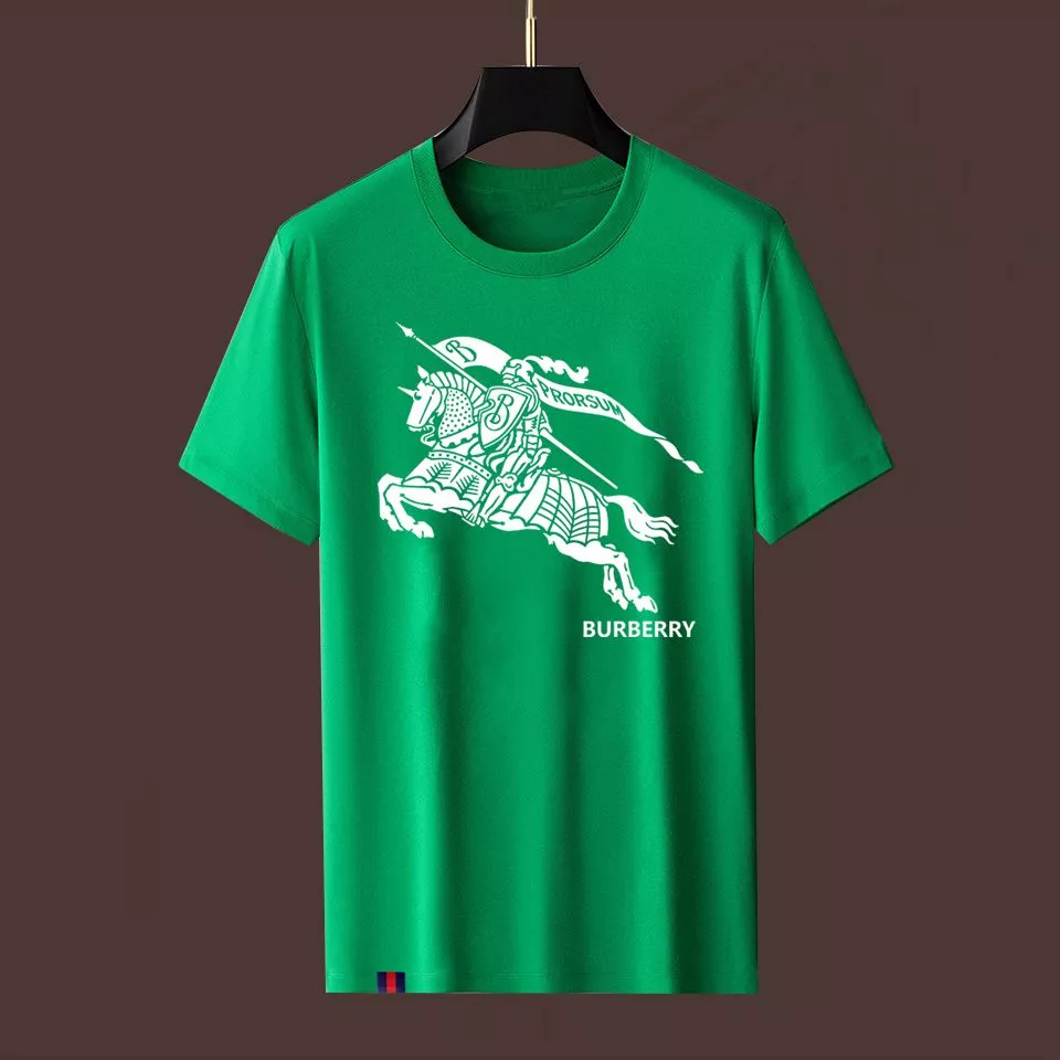 Flexible 4812 Burberry T-Shirts Short Sleeved For Men