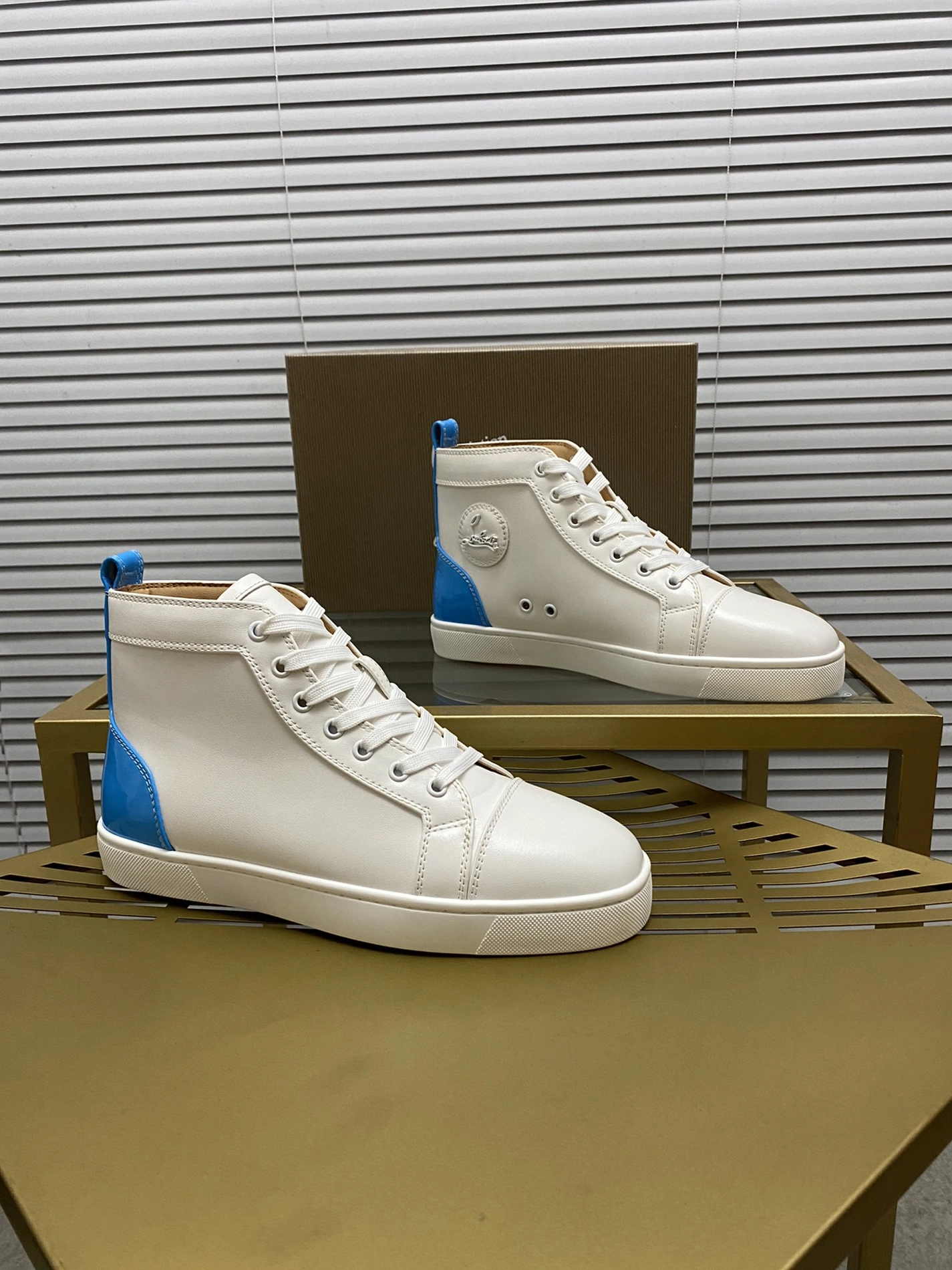 Flexible 5007 Christian Louboutin High Top Shoes For Men