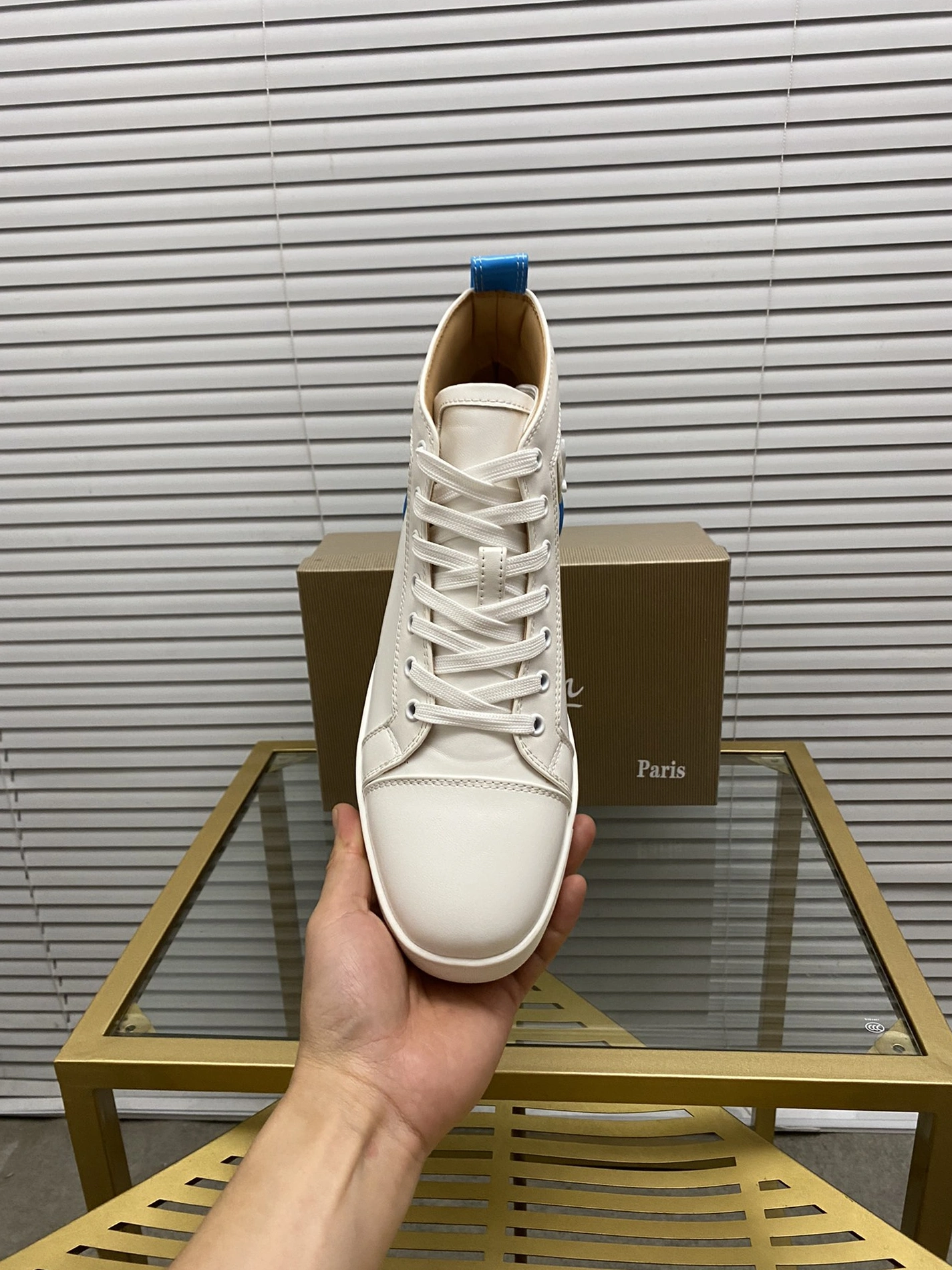 Flexible 5007 Christian Louboutin High Top Shoes For Men
