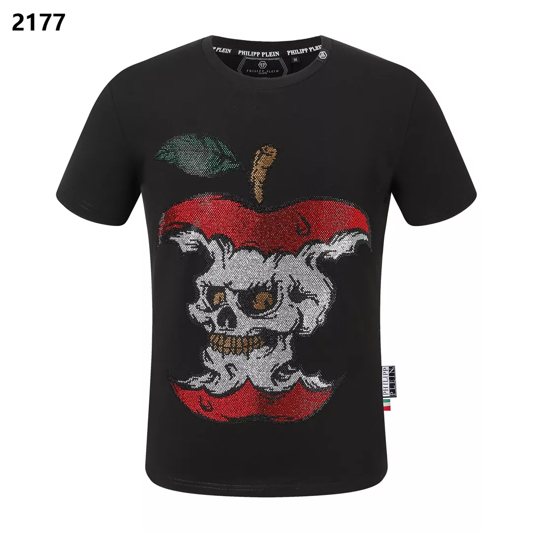 Flexible 5284 Philipp Plein PP T-Shirts Short Sleeved For Men