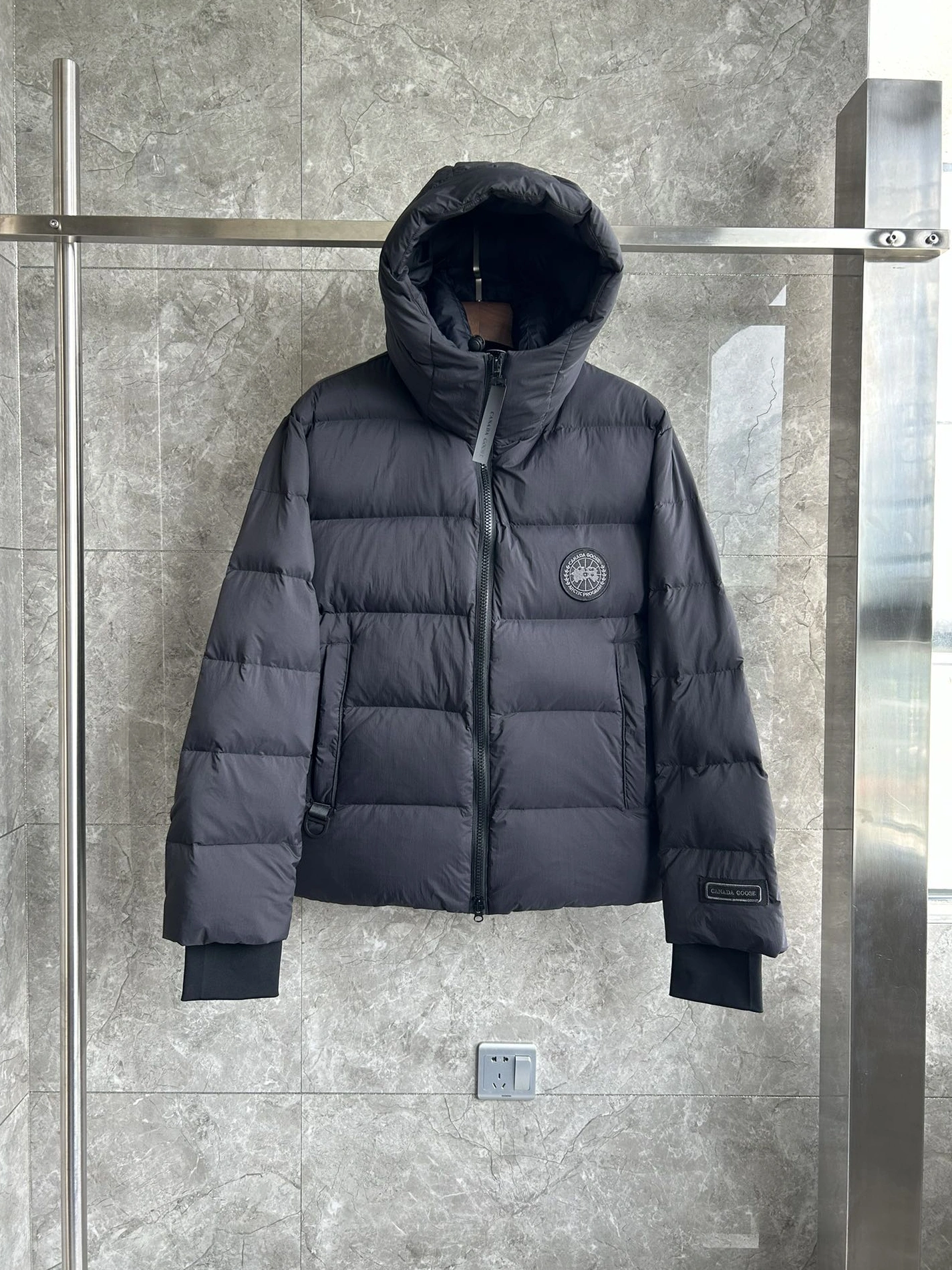 Flexible 5285 Canada Goose Down Feather Coat Long Sleeved For Unisex