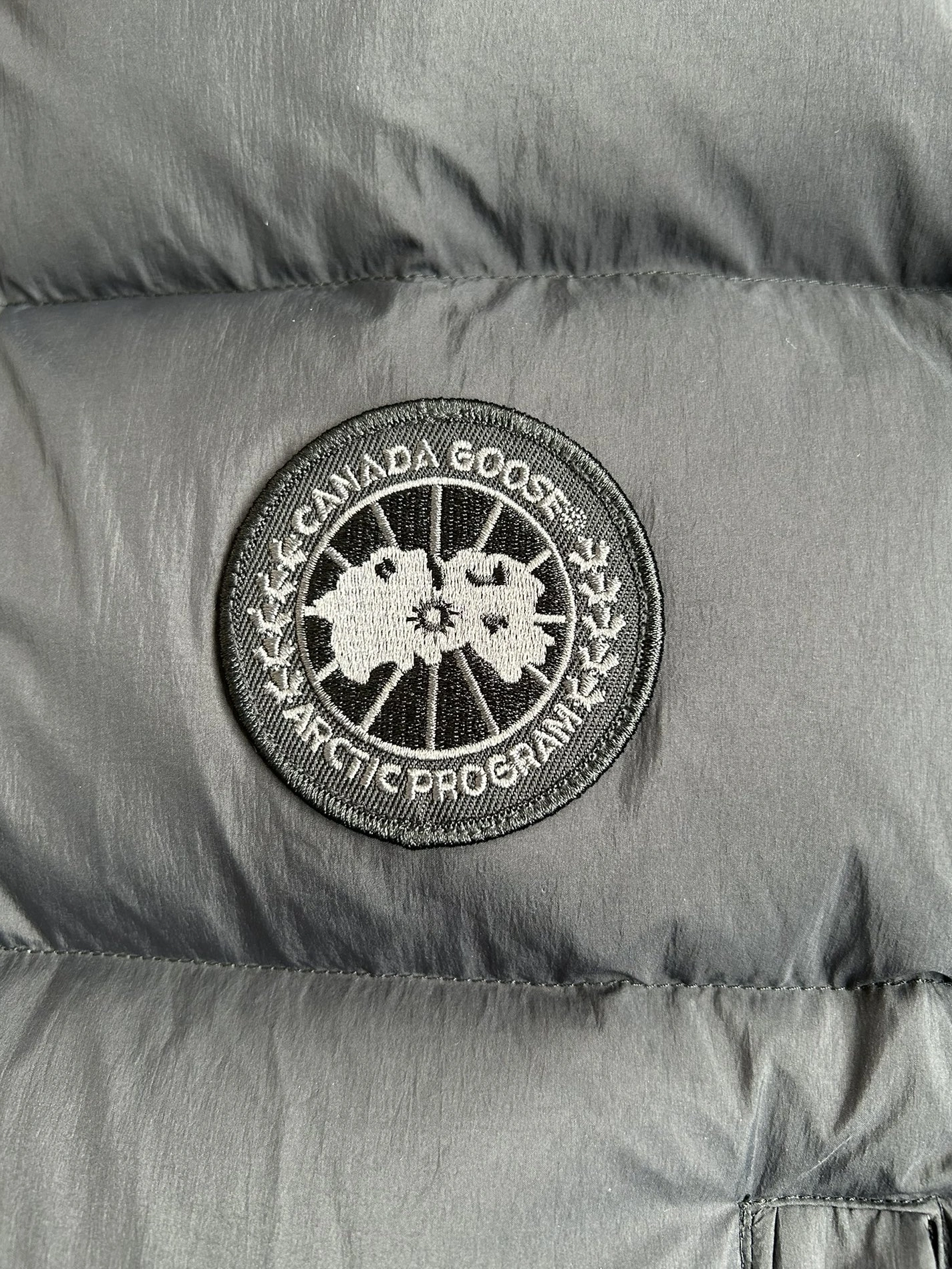 Flexible 5285 Canada Goose Down Feather Coat Long Sleeved For Unisex