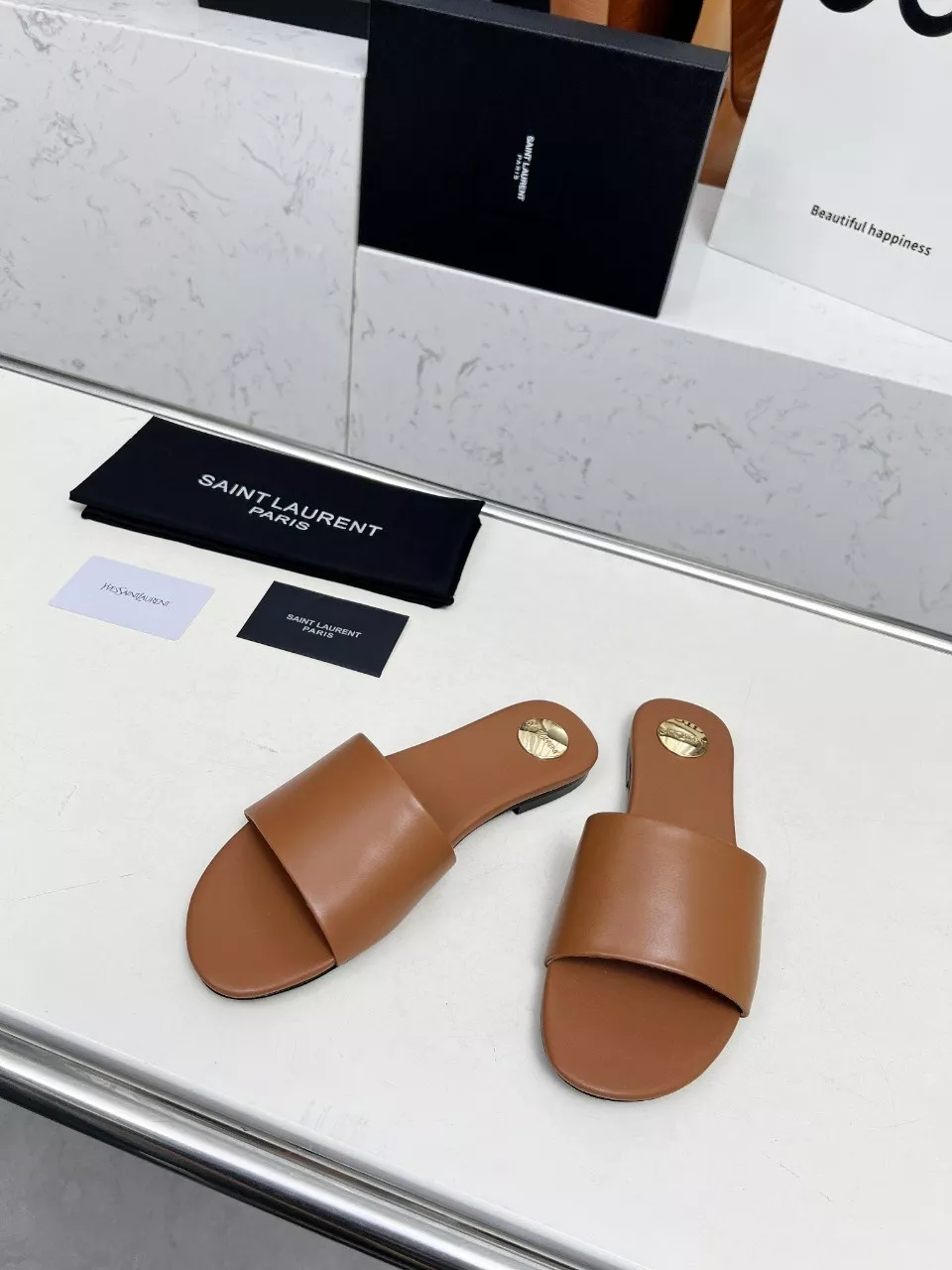 Flexible 5490 Yves Saint Laurent YSL Slippers For Women