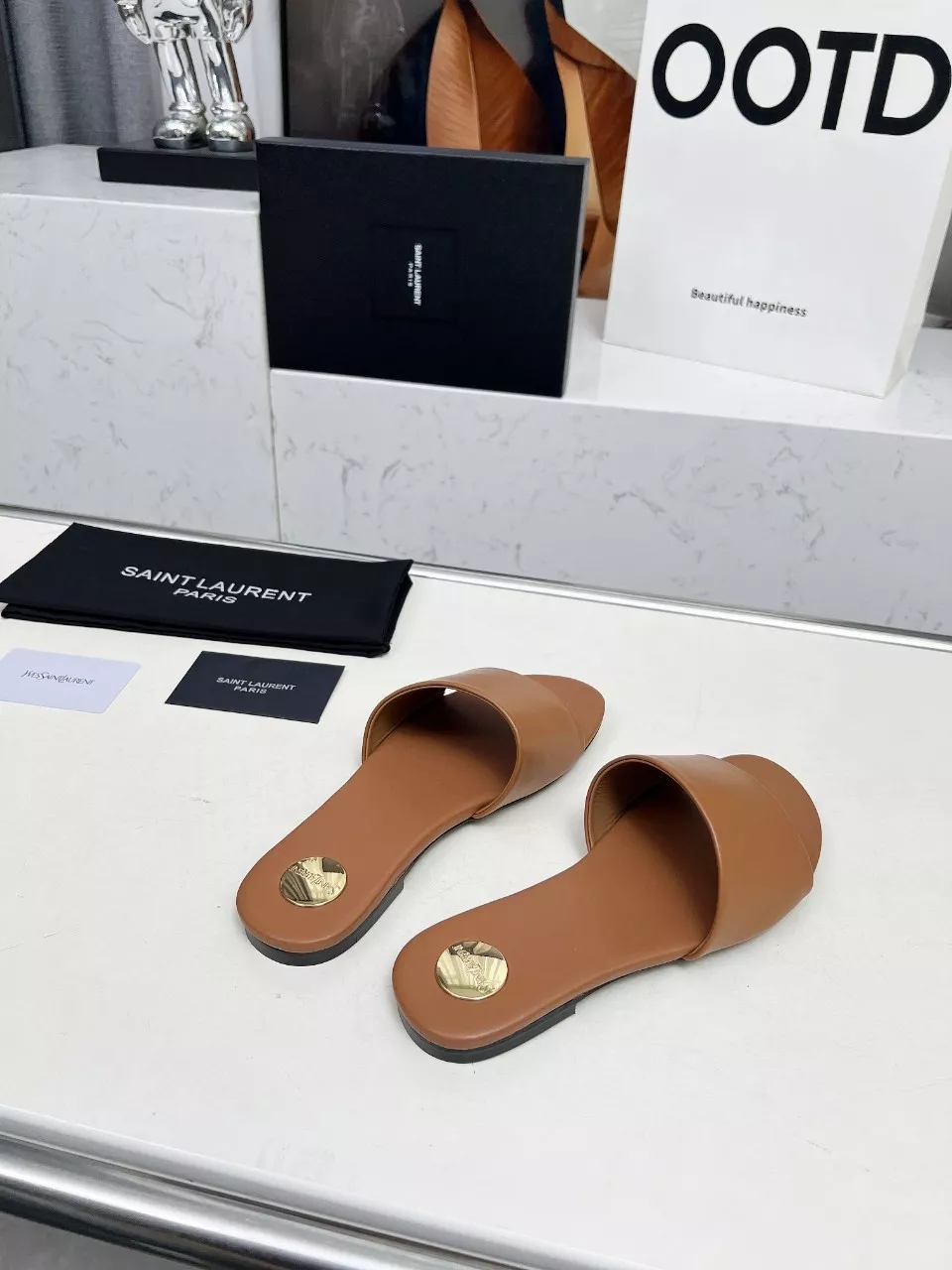 Flexible 5490 Yves Saint Laurent YSL Slippers For Women