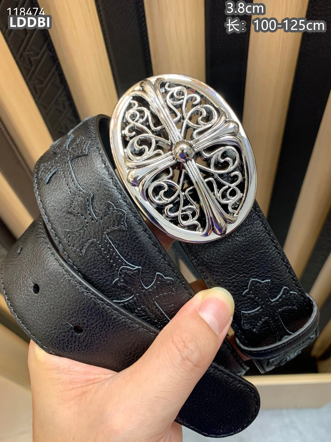 Flexible 5671 Chrome Hearts AAA Quality Belts For Men