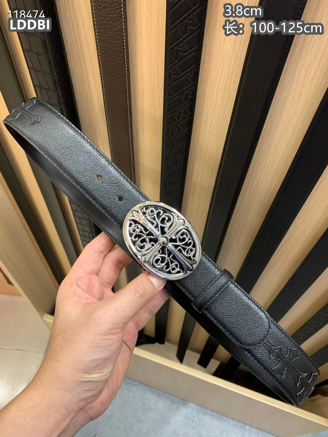 Flexible 5671 Chrome Hearts AAA Quality Belts For Men