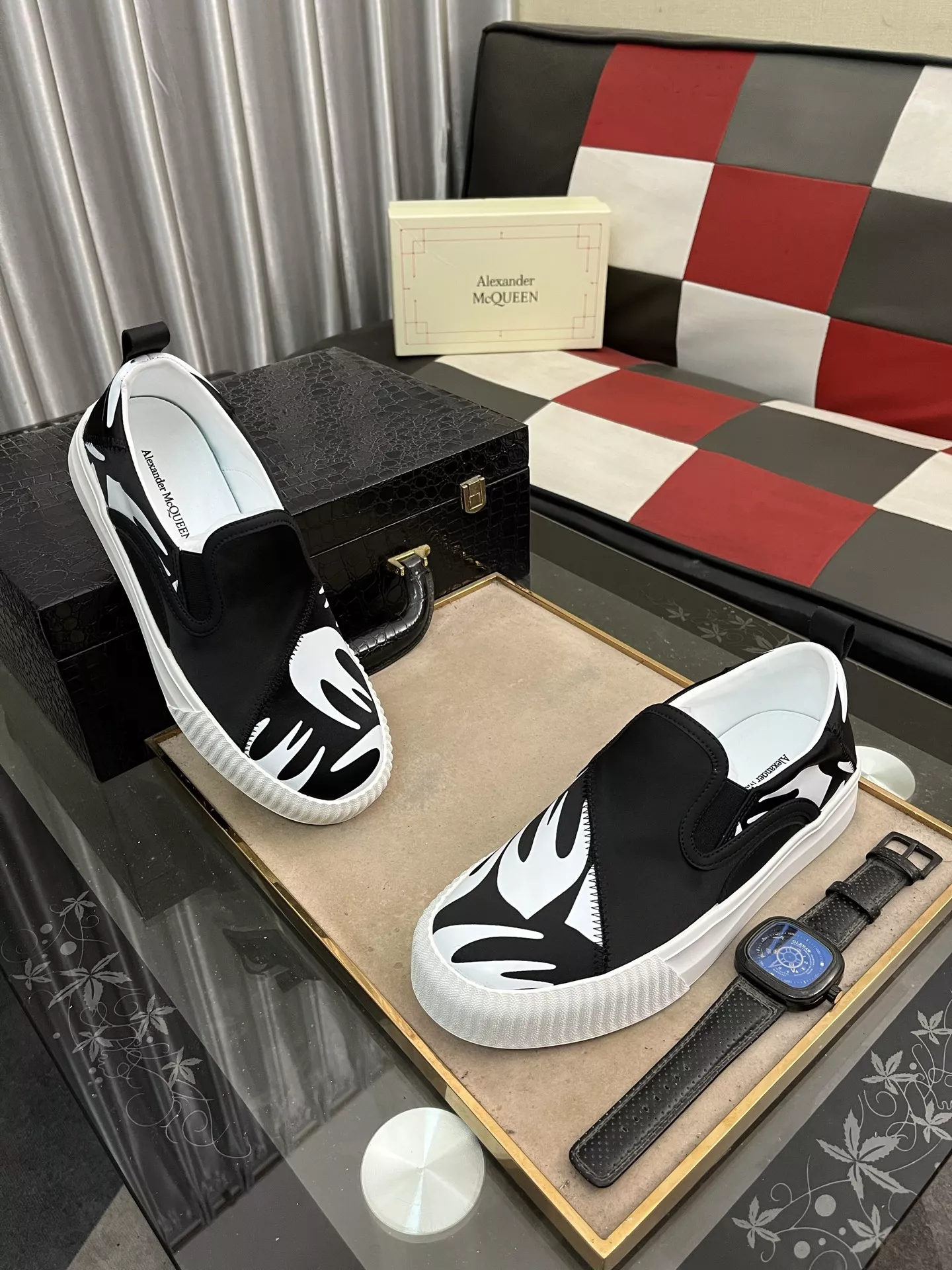 Flexible 5966 Alexander McQueen Casual Shoes For Men