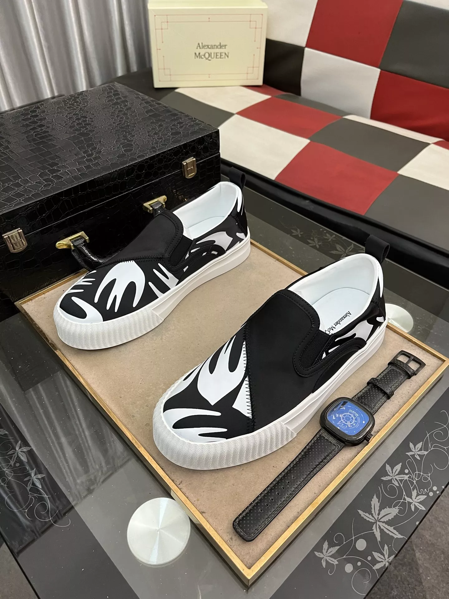 Flexible 5966 Alexander McQueen Casual Shoes For Men