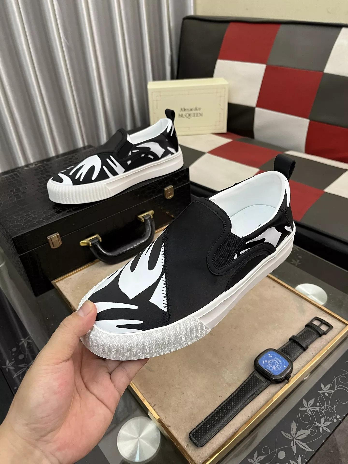 Flexible 5966 Alexander McQueen Casual Shoes For Men
