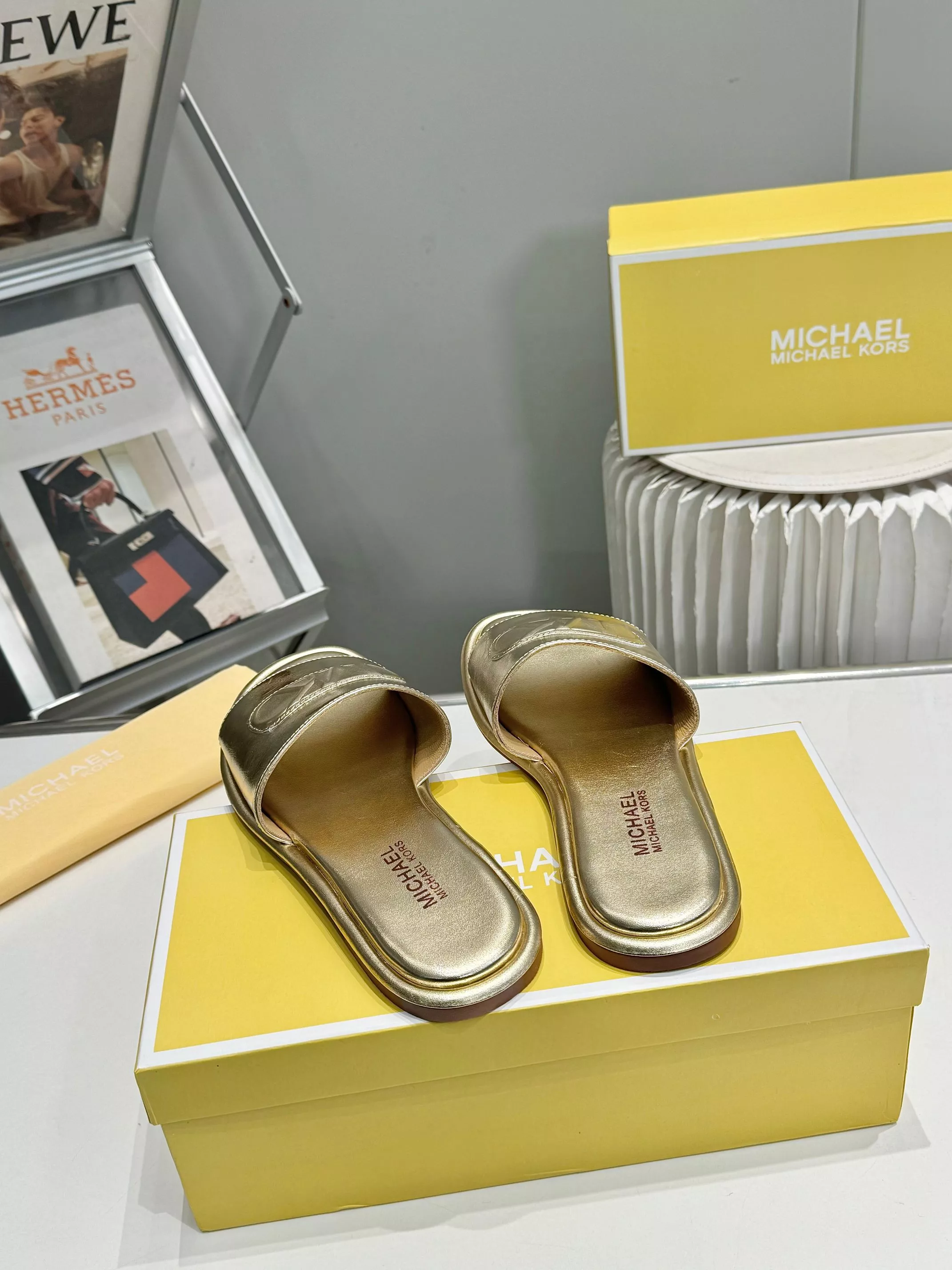 Flexible 6137 Michael Kors Slippers For Women