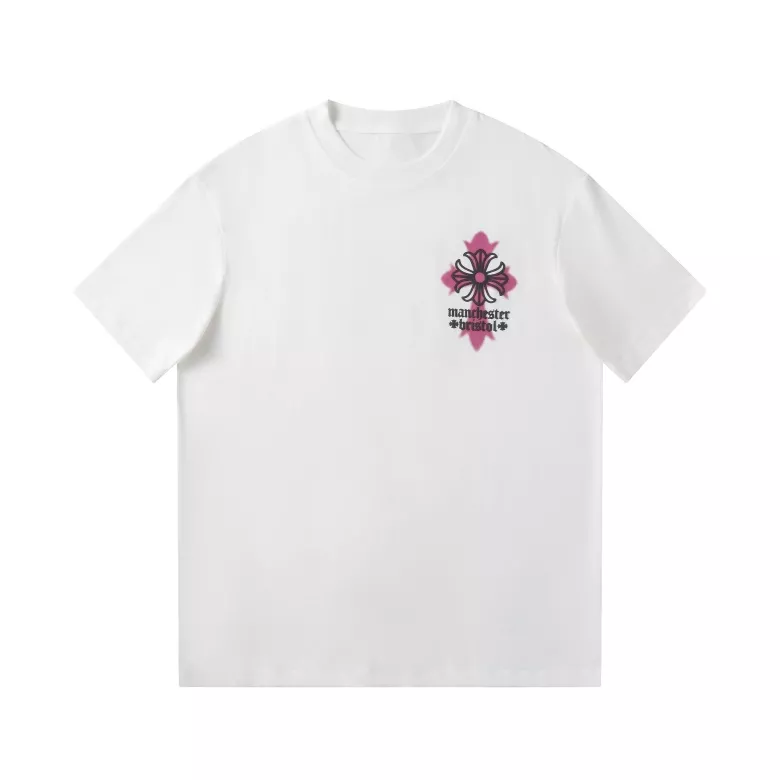 Flexible 6140 Chrome Hearts T-Shirts Short Sleeved For Unisex