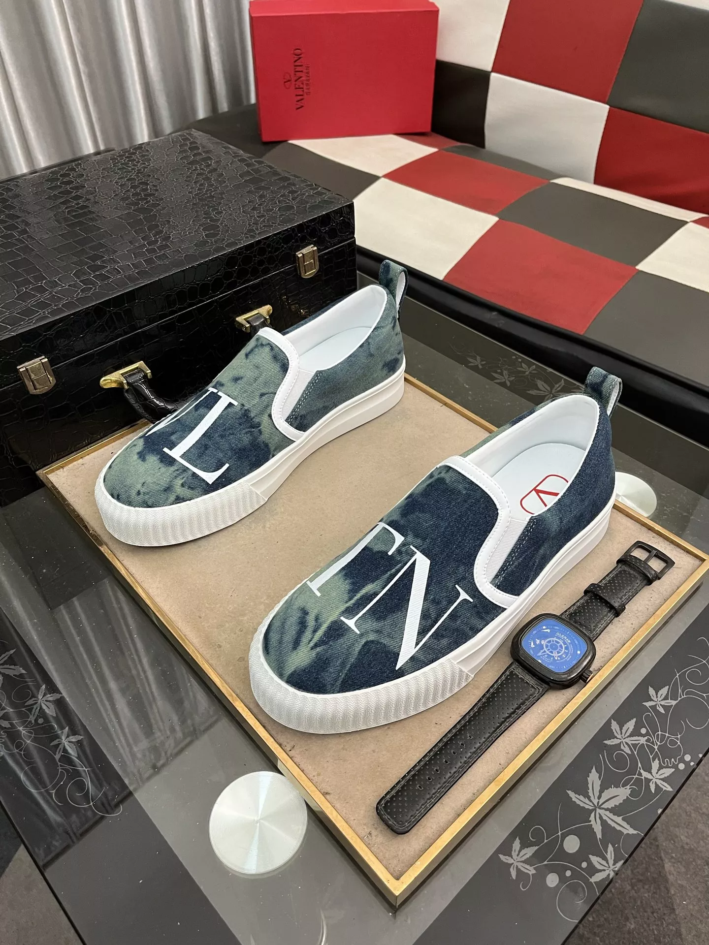 Flexible 6147 Valentino Casual Shoes For Men