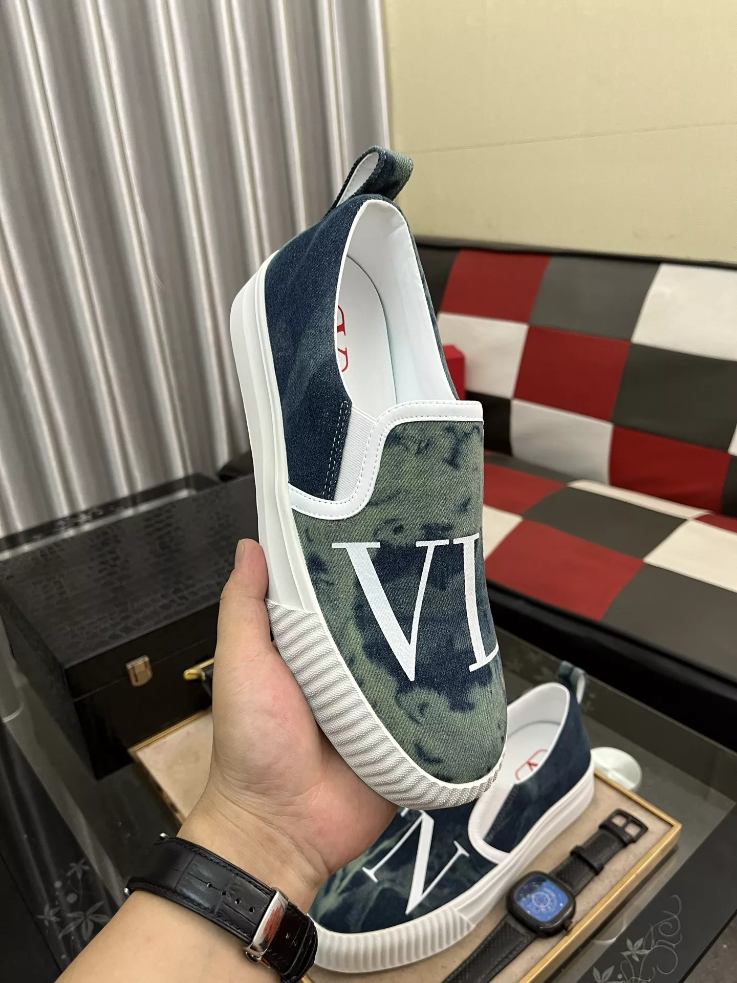 Flexible 6147 Valentino Casual Shoes For Men