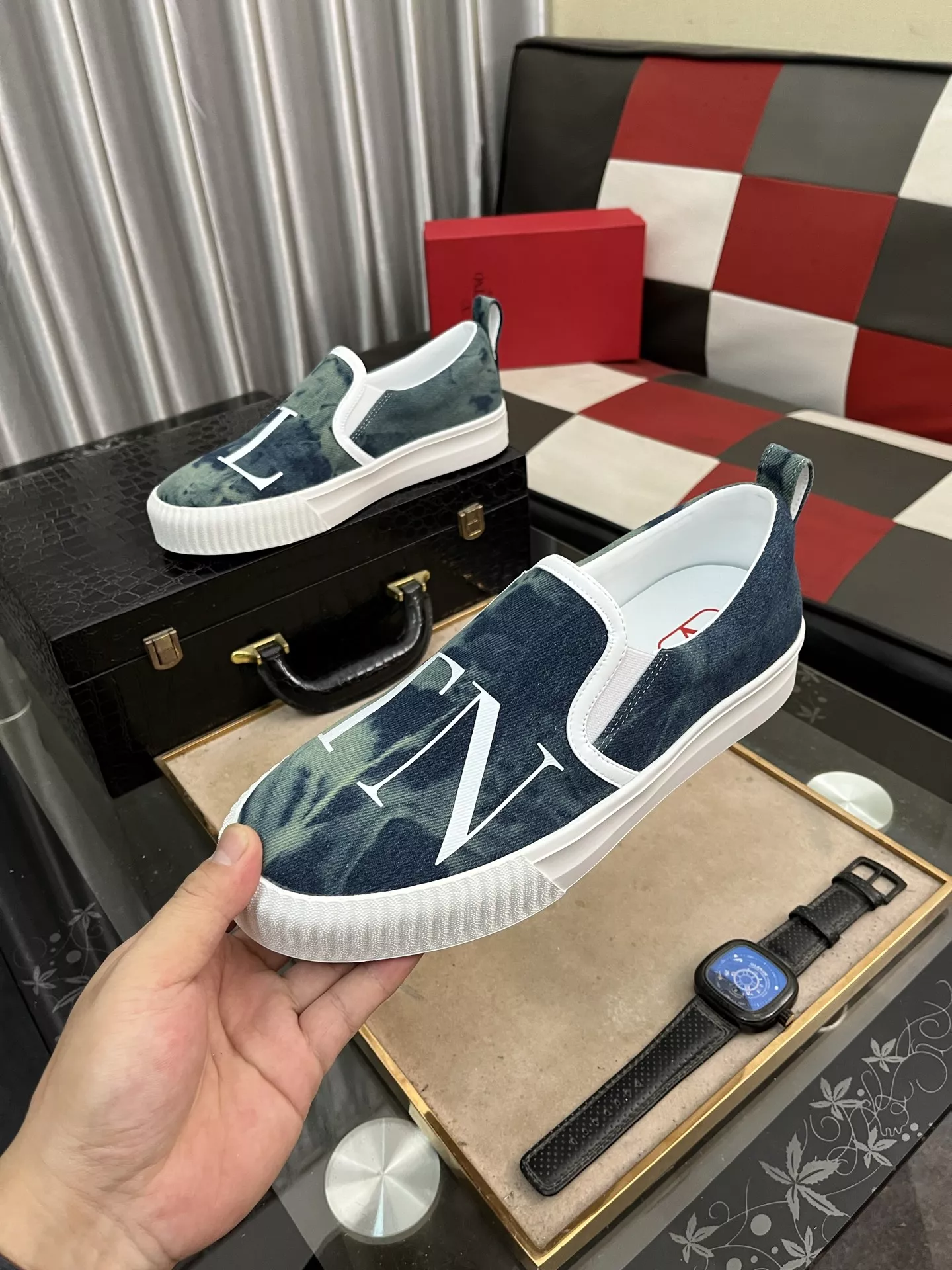 Flexible 6147 Valentino Casual Shoes For Men