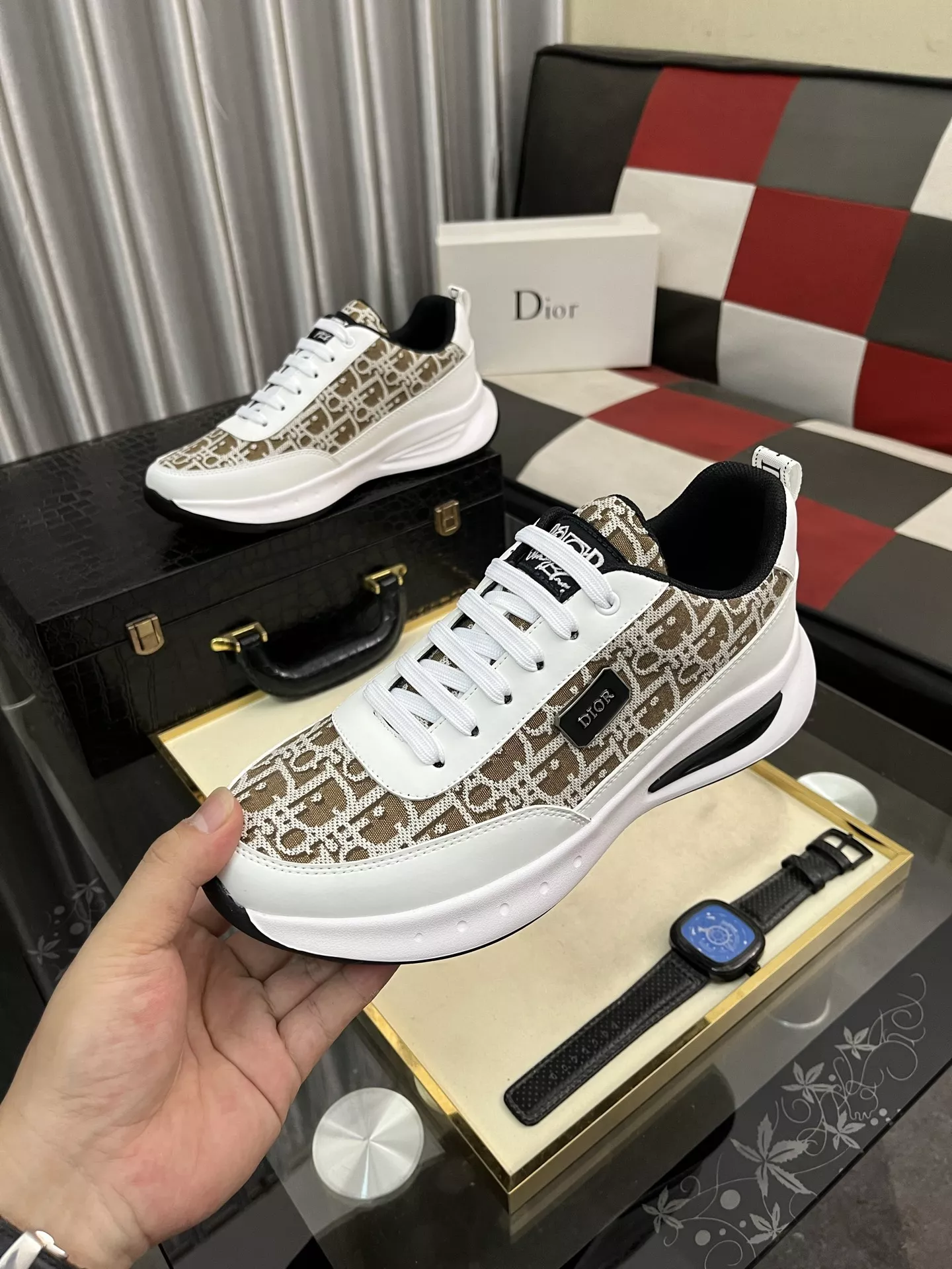 Flexible 6190 Christian Dior Casual Shoes For Men