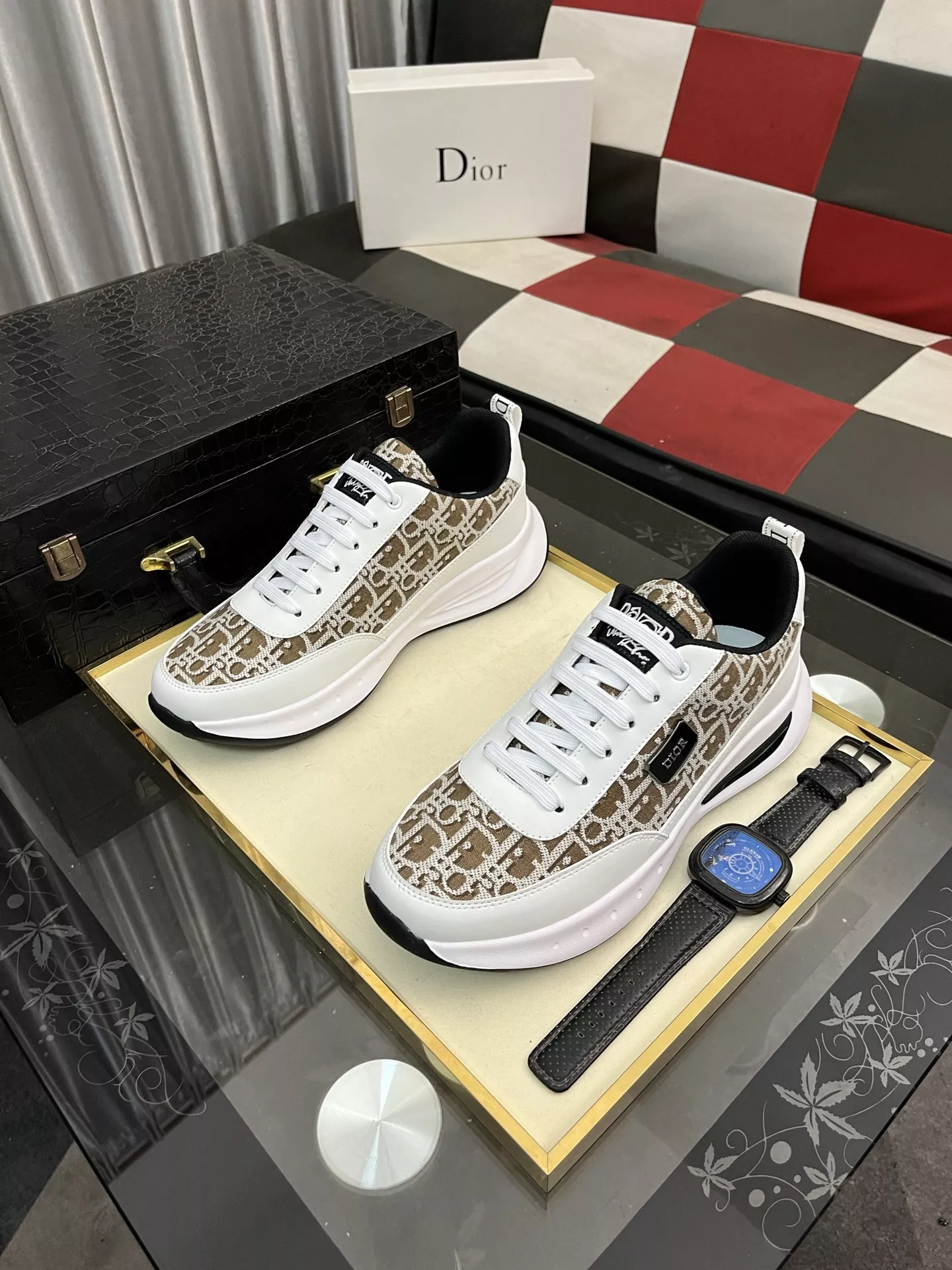Flexible 6190 Christian Dior Casual Shoes For Men