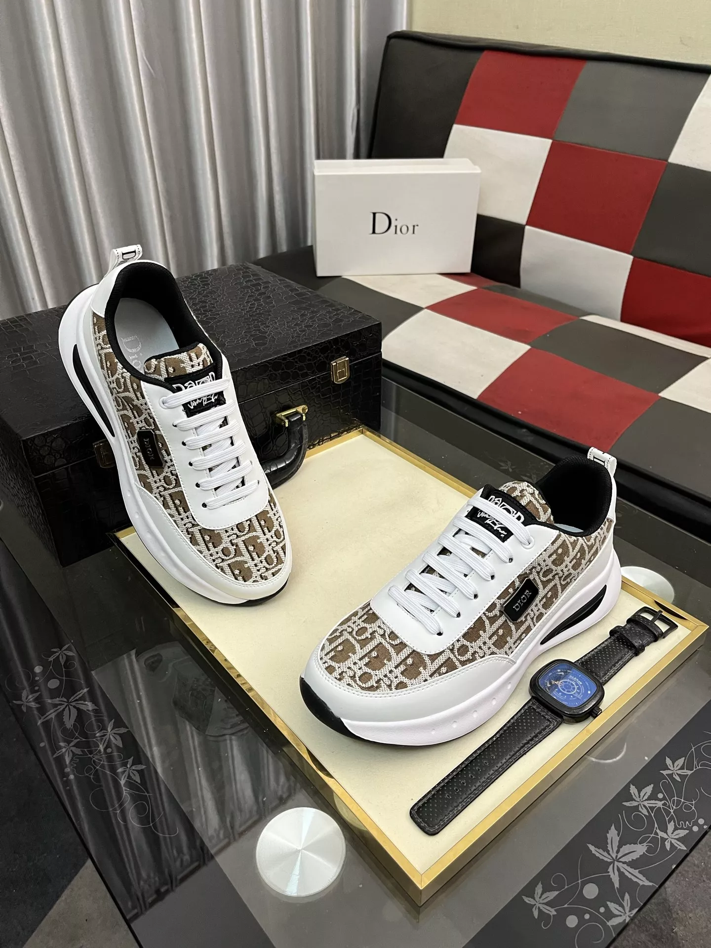Flexible 6190 Christian Dior Casual Shoes For Men