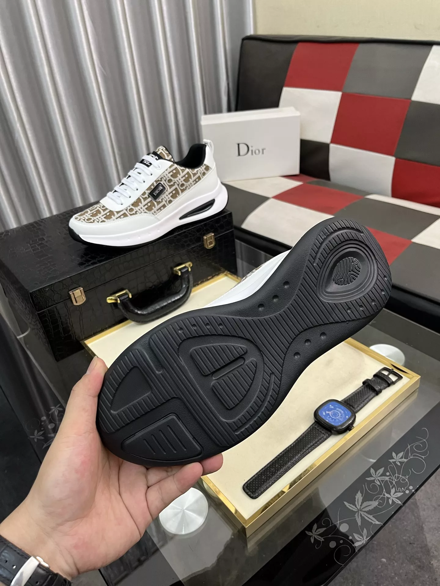 Flexible 6190 Christian Dior Casual Shoes For Men