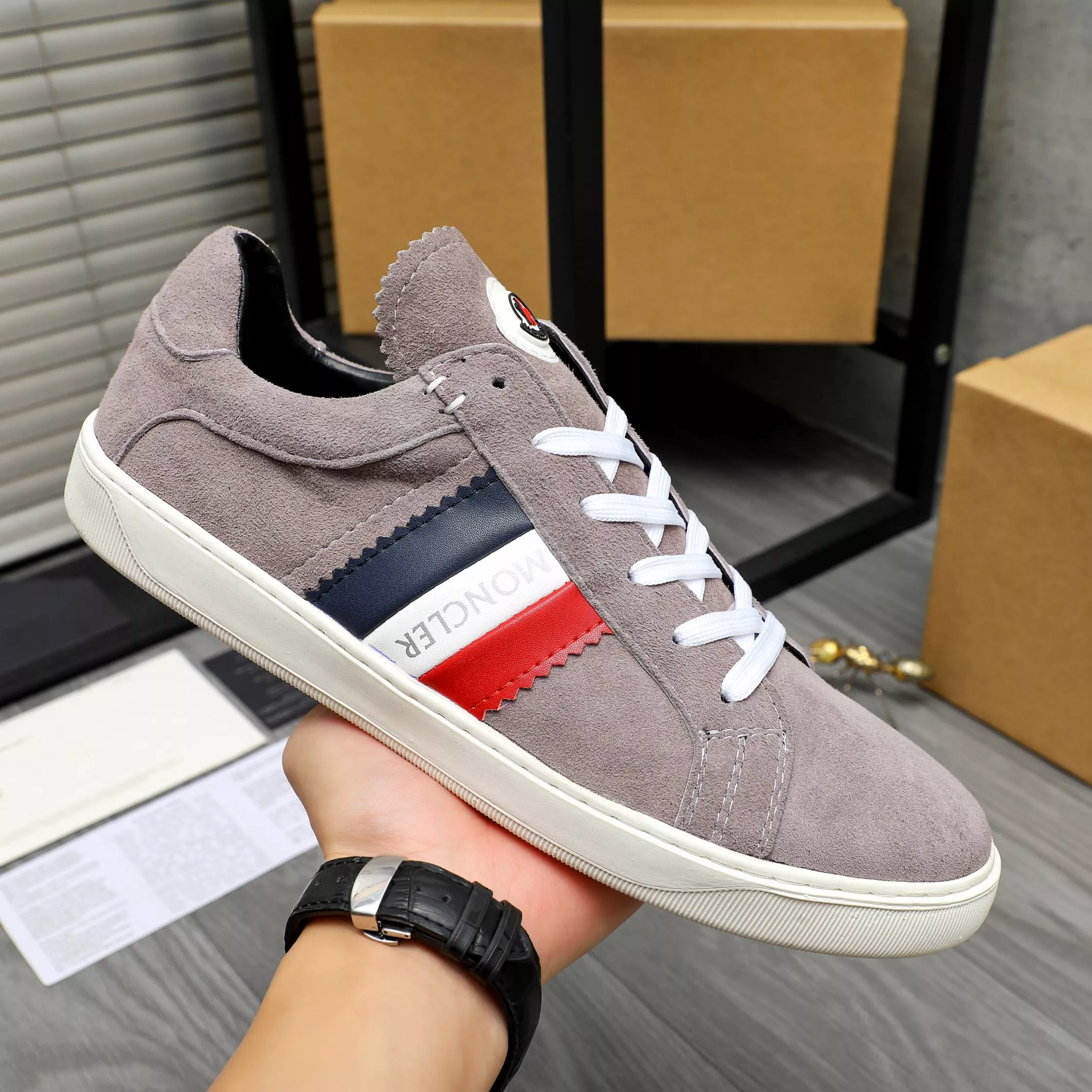 Flexible 6265 Moncler Casual Shoes For Men