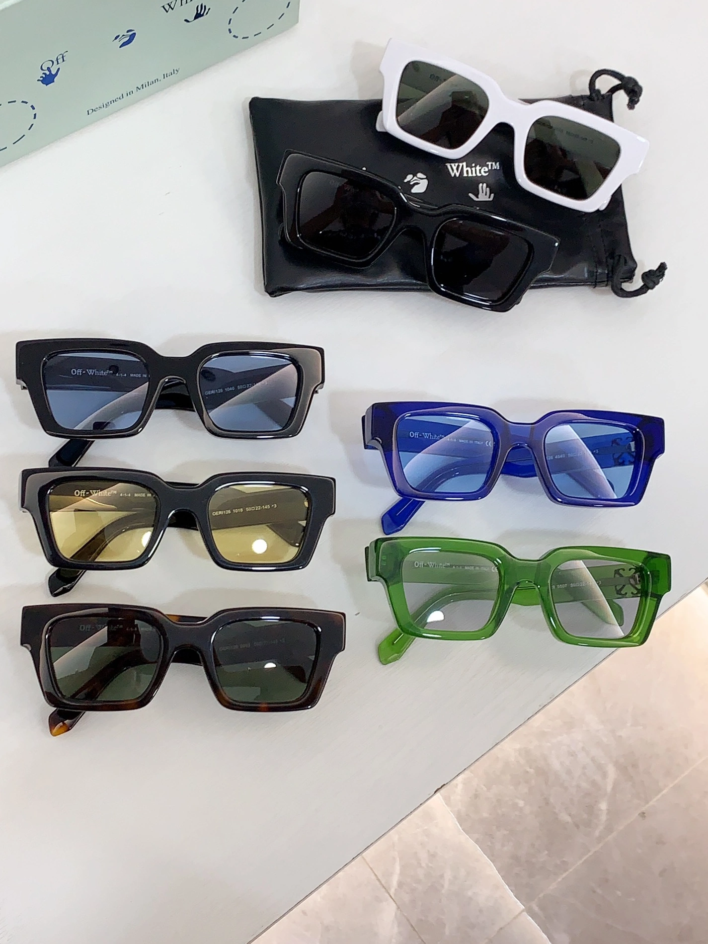 Flexible 6307 Off-White AAA Quality Sunglasses