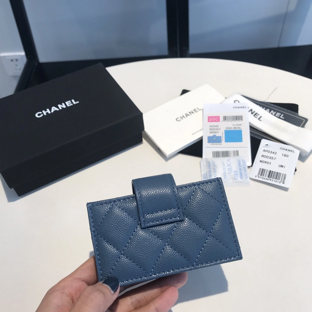 Flexible 6452 Chanel AAA Quality Card Case For Women