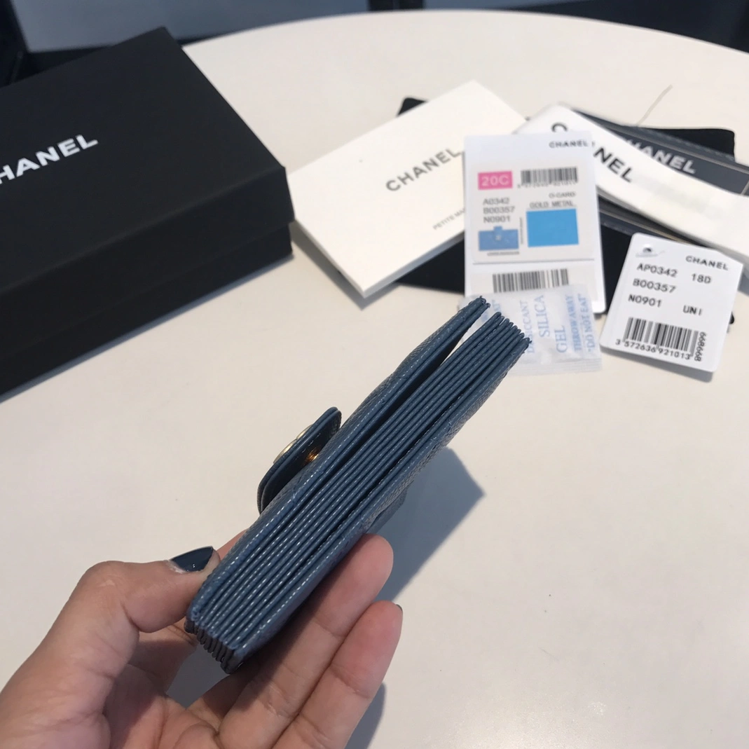 Flexible 6452 Chanel AAA Quality Card Case For Women