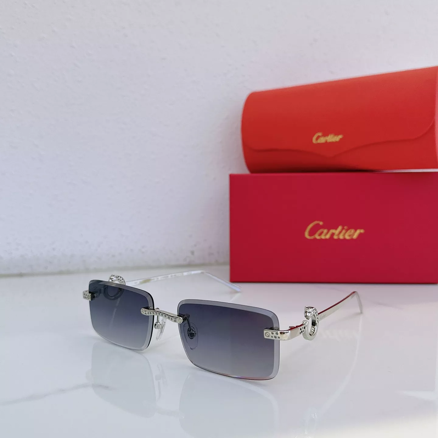 Flexible 6471 Cartier AAA Quality Sunglassess