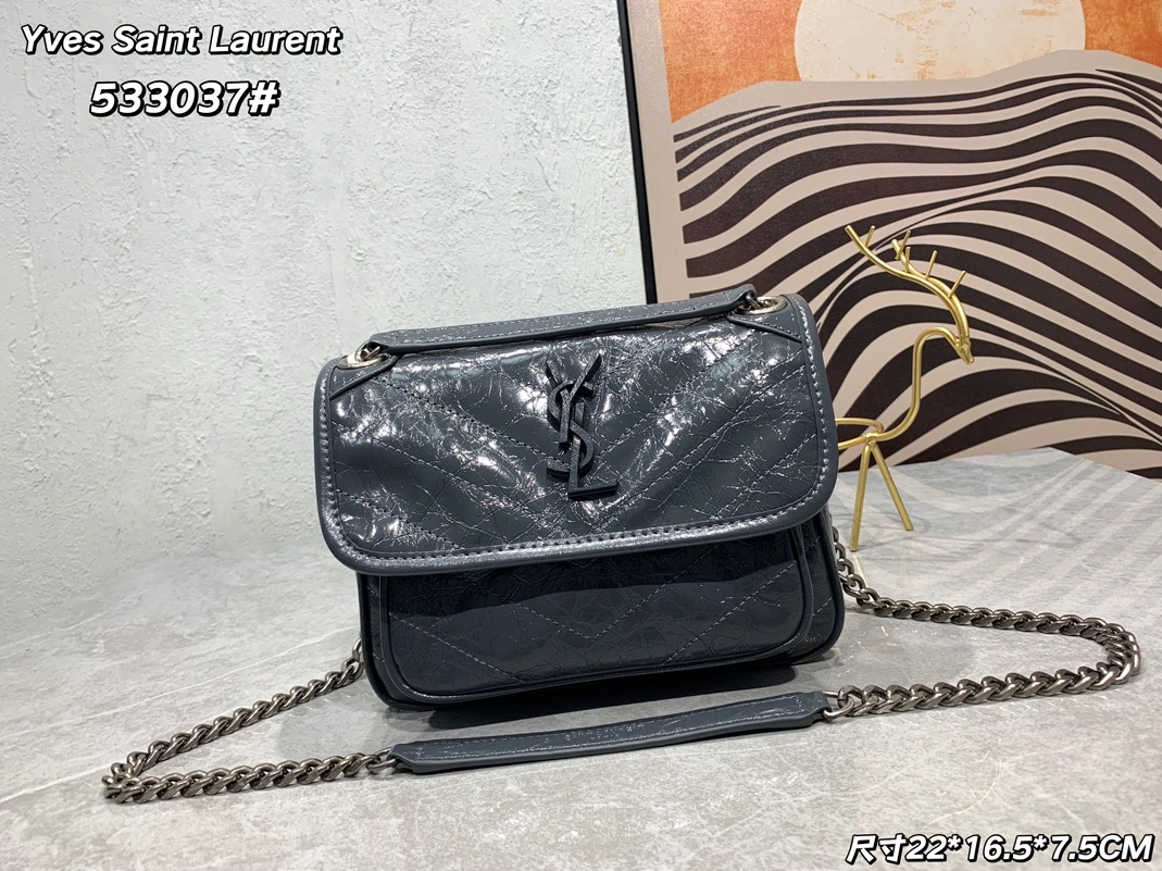 Flexible 6518 Yves Saint Laurent YSL AAA Quality Messenger Bags For Women