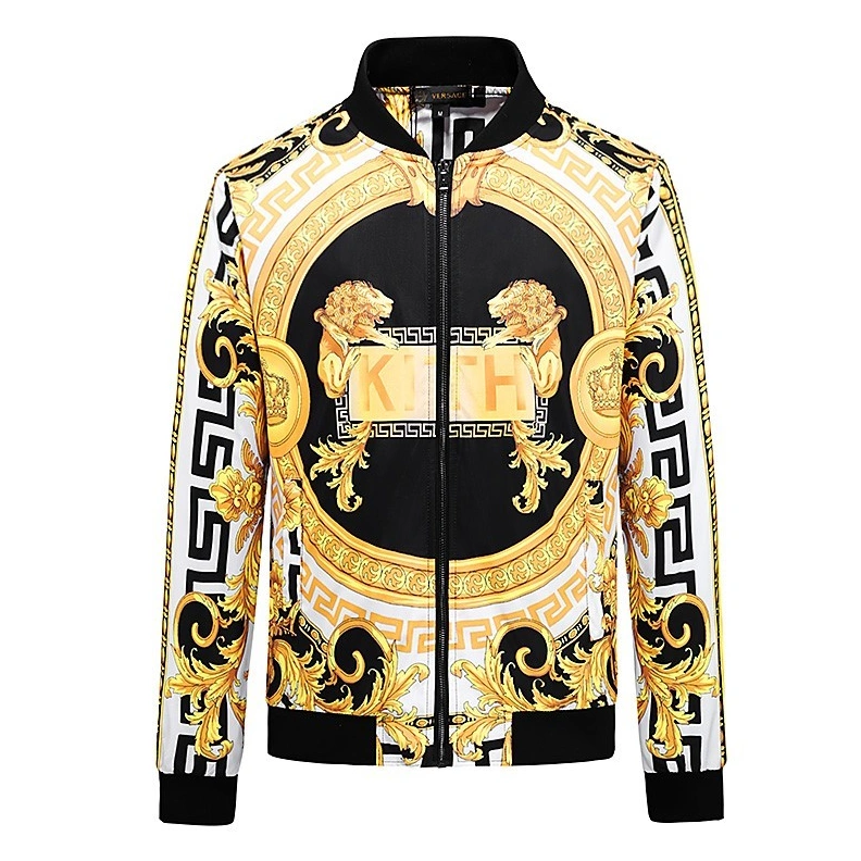 Flexible 6580 Versace Jackets Long Sleeved For Men