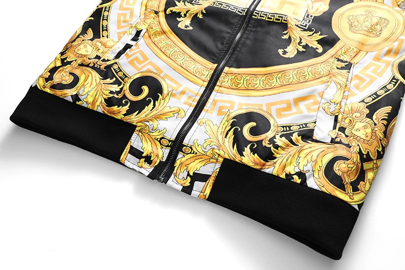 Flexible 6580 Versace Jackets Long Sleeved For Men