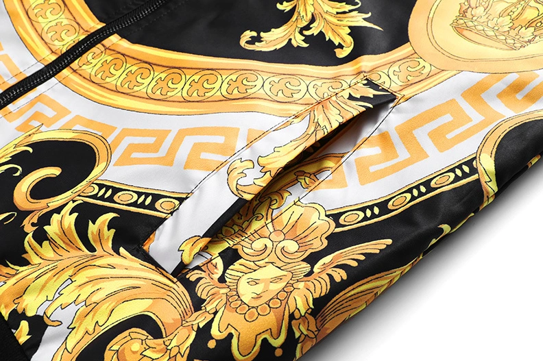 Flexible 6580 Versace Jackets Long Sleeved For Men