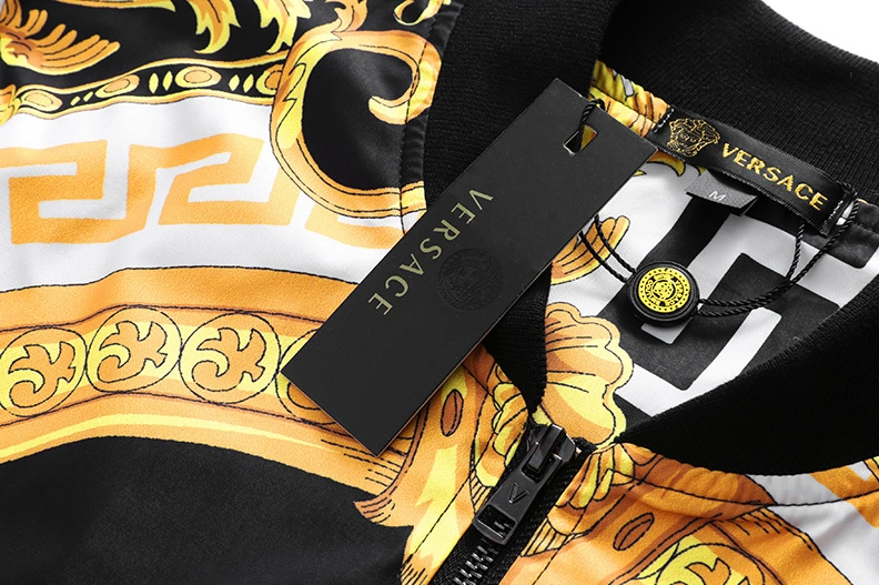 Flexible 6580 Versace Jackets Long Sleeved For Men