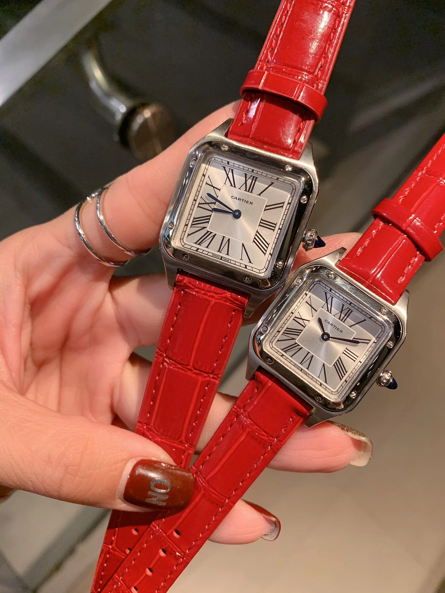 Flexible 6681 Cartier AAA Quality Watches In Silver For Women
