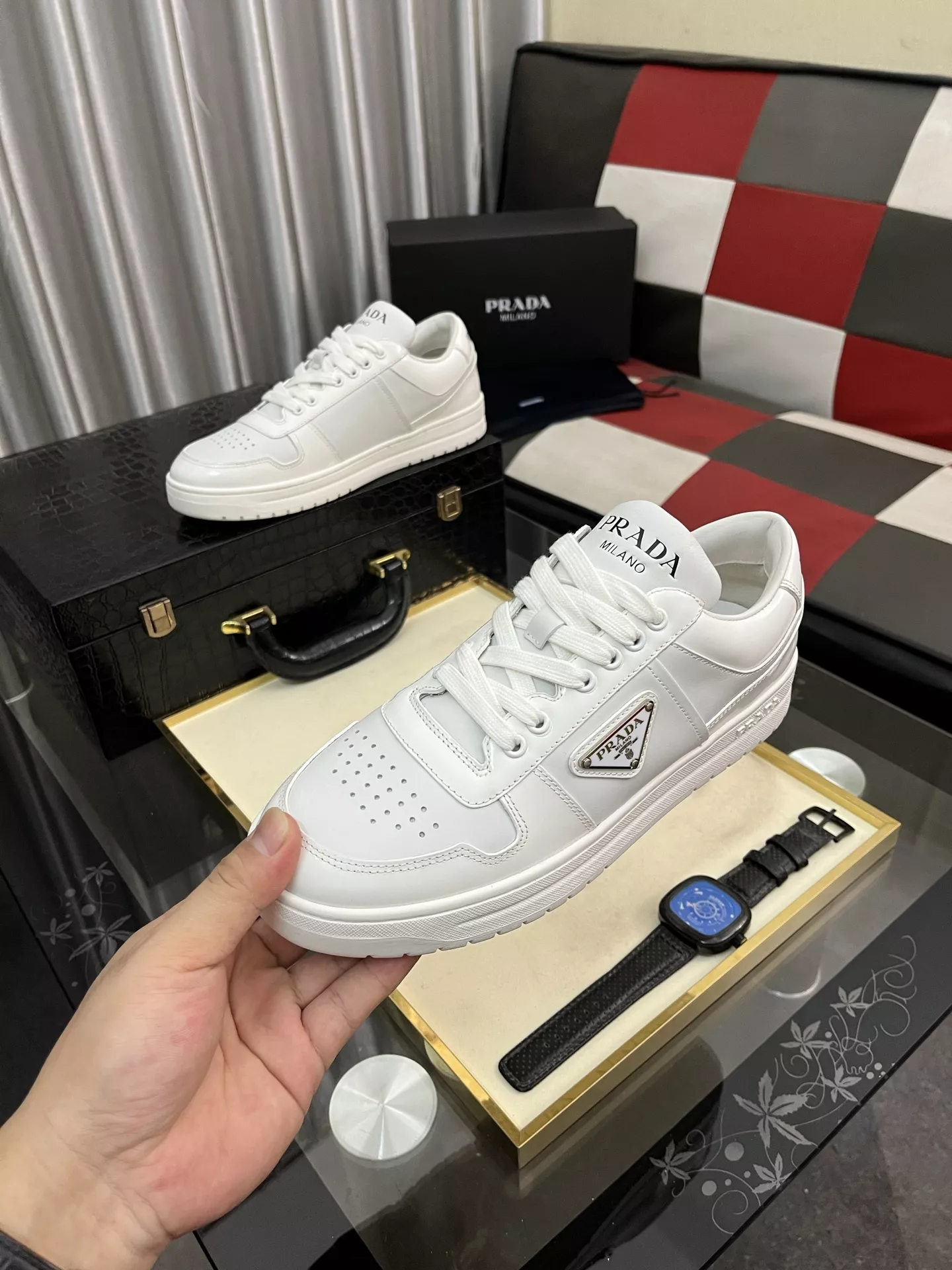 Flexible 6873 Prada Casual Shoes For Men
