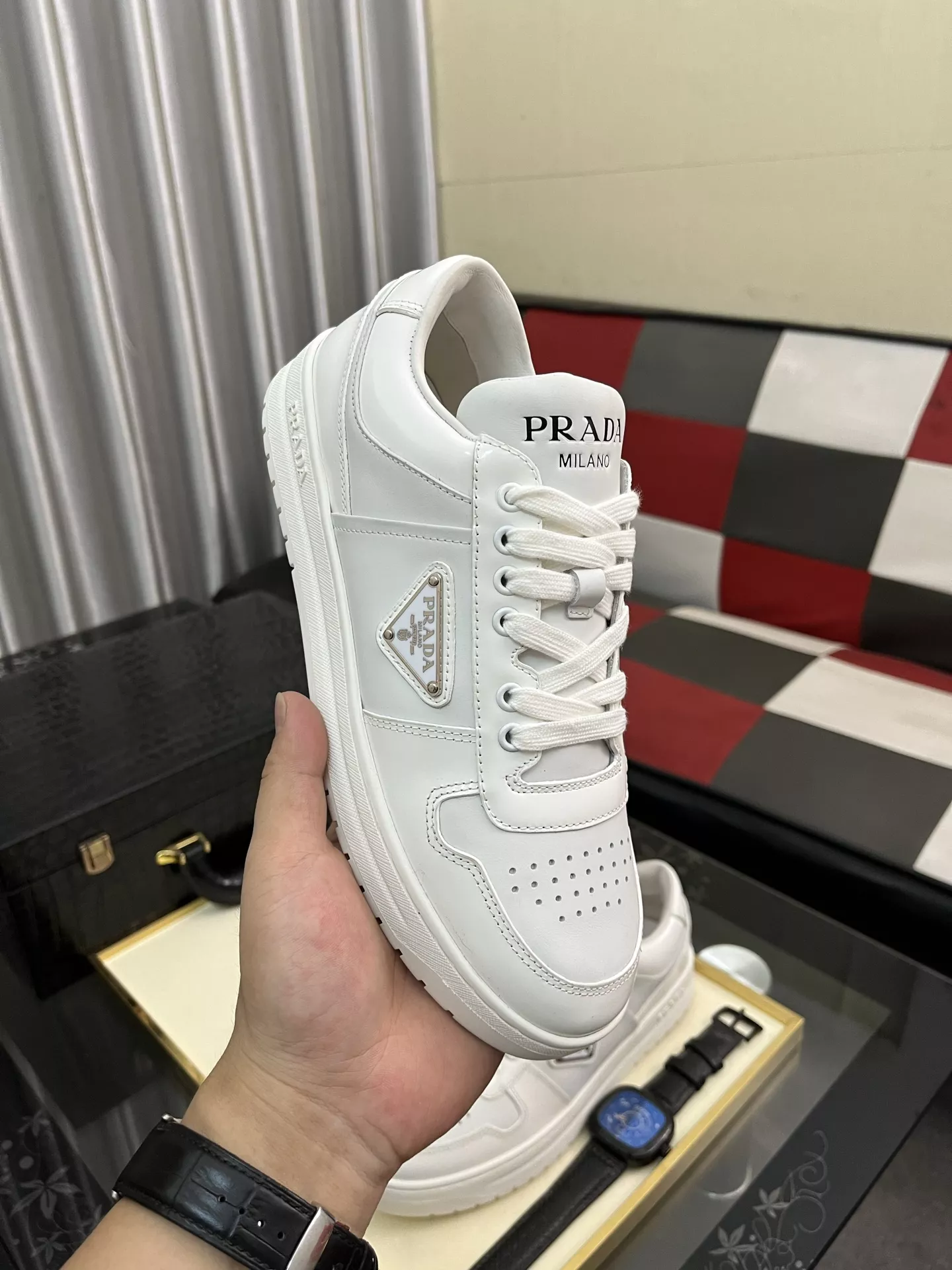 Flexible 6873 Prada Casual Shoes For Men
