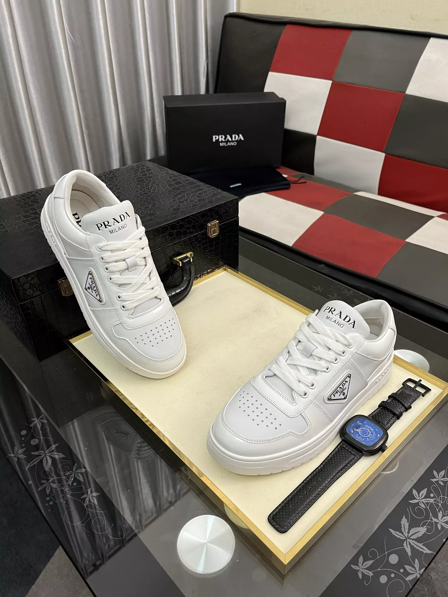 Flexible 6873 Prada Casual Shoes For Men