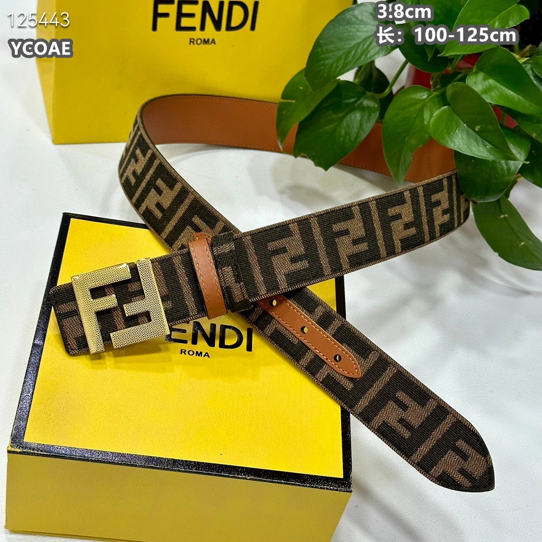 Flexible 701 Fendi AAA Quality Belts For Men