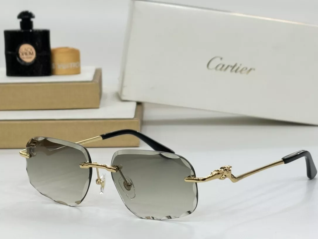 Flexible 7028 Cartier AAA Quality Sunglassess