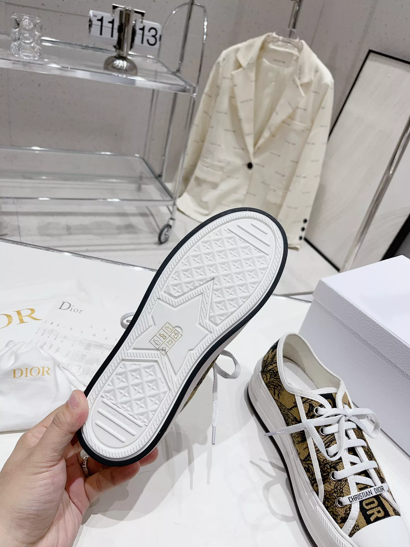 Flexible 7034 Christian Dior Casual Shoes For Women