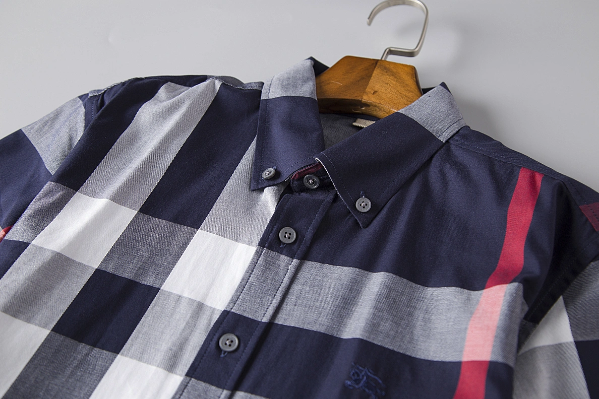 Flexible 7239 Byrberry Shirts Short Sleeved For Men
