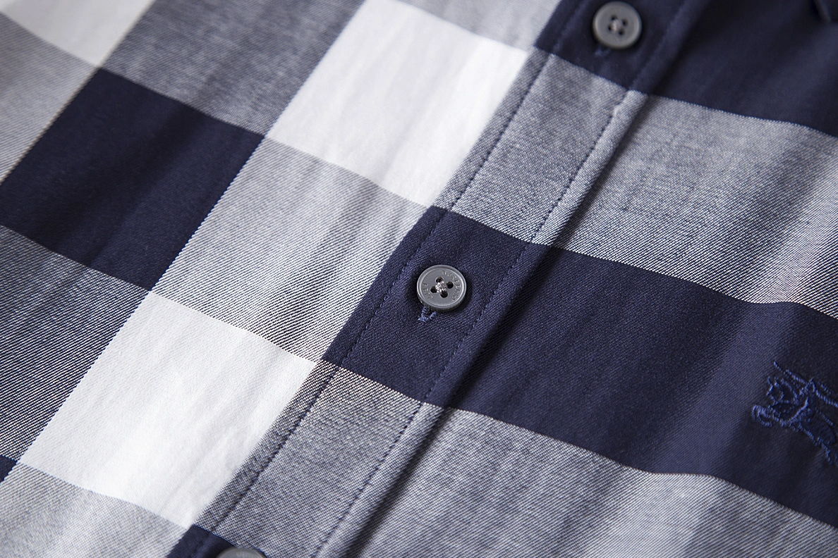 Flexible 7239 Byrberry Shirts Short Sleeved For Men
